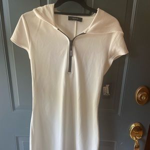 Guess White hooded dress. Size medium with tags.